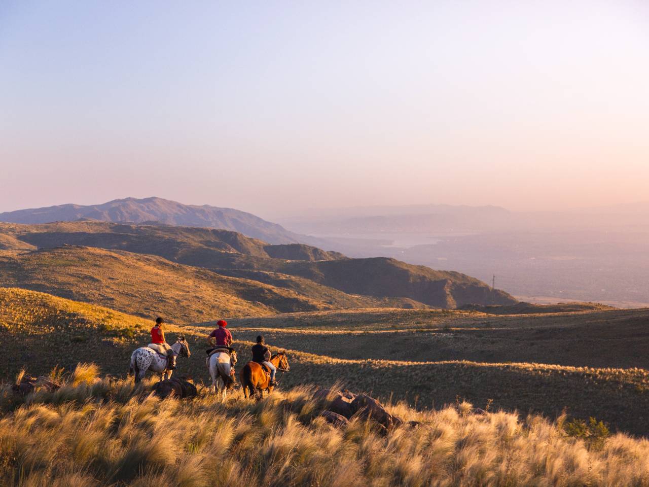 Los Pots horse riding in Sunset - Senderos